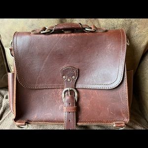 Saddleback Leather Company Large Chestnut Satchel